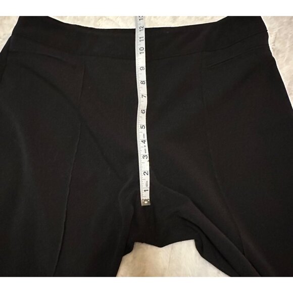 Rafaella Black High-Rise Dress Pants Polyester Rayon Blend Women's Size 14-READ - Picture 7 of 14